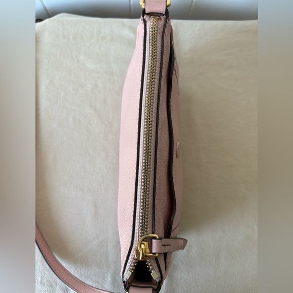 Marc Jacobs Empire City Leather Crossbody Bag Rose Light Pink - Picture 10 of 15